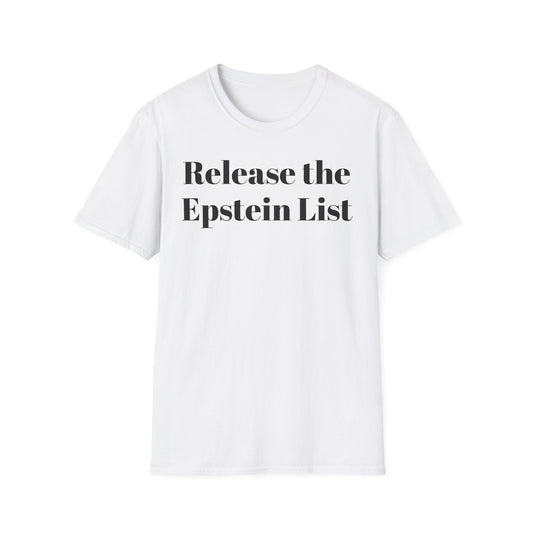 Release the Epstein List T-Shirt