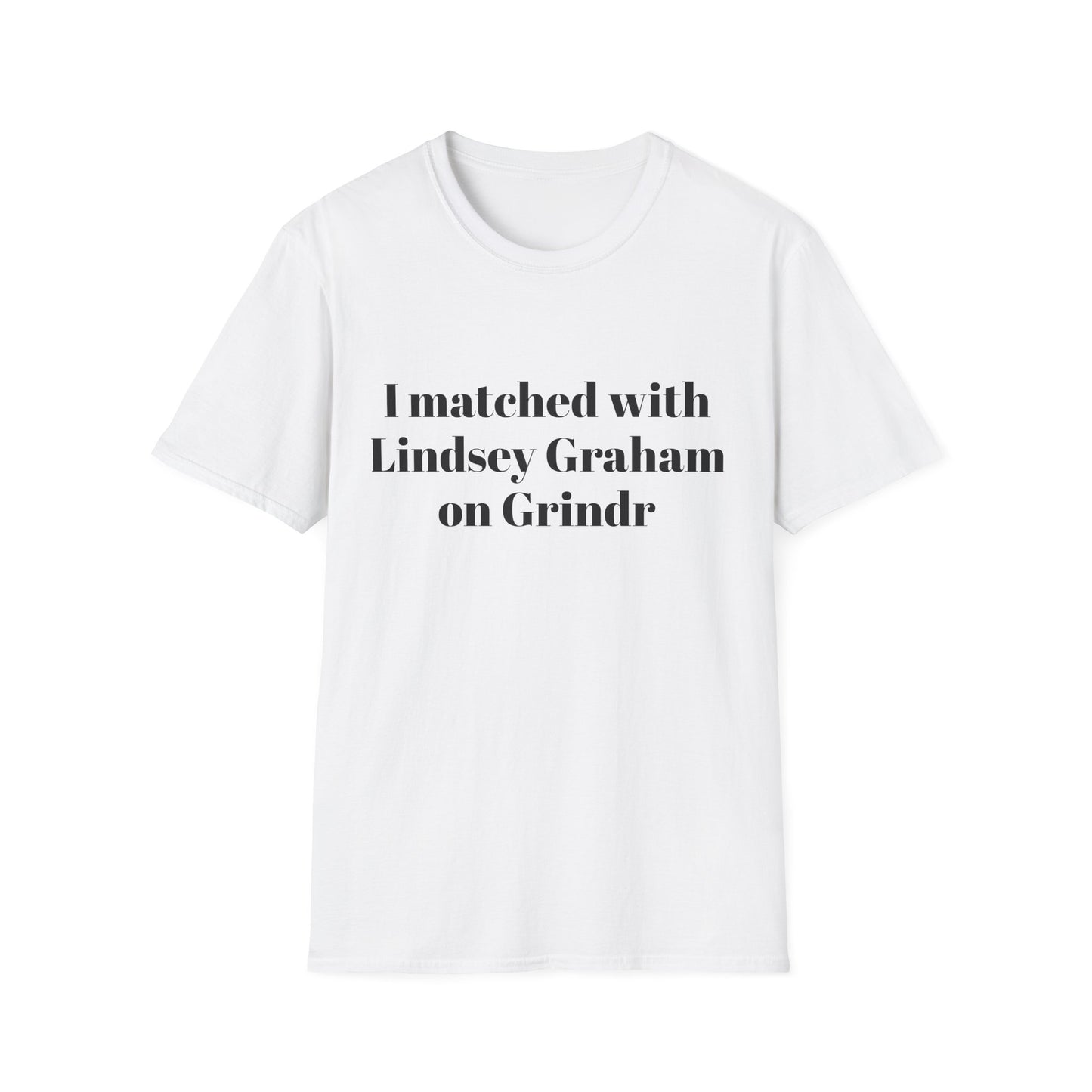 I Matched With Lindsey Graham on GrindrT-Shirt