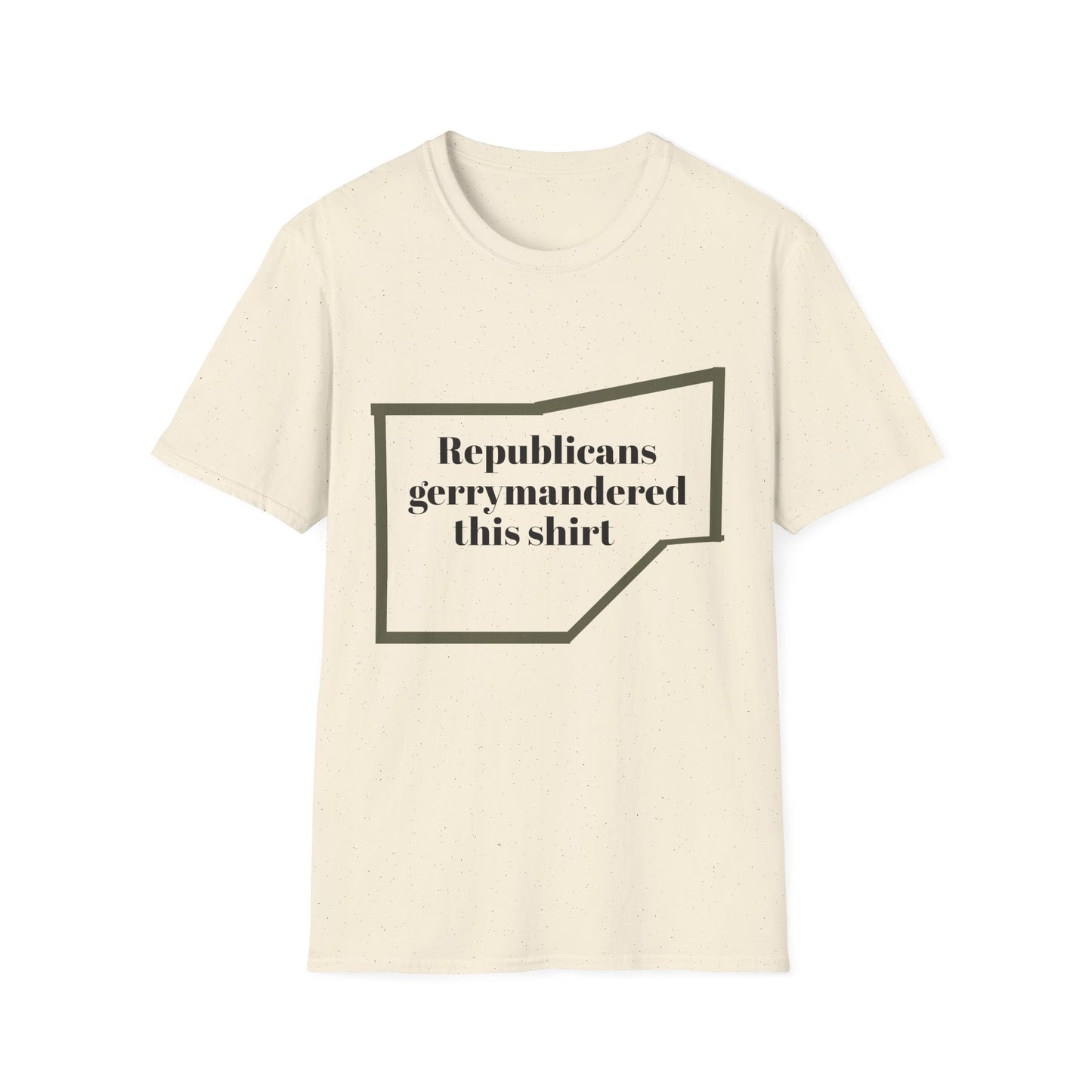 Republicans gerrymandered this shirt, Political Humor Tee, Unisex Graphic Shirt, Fun Election Day Gift, Casual Wear for Activists