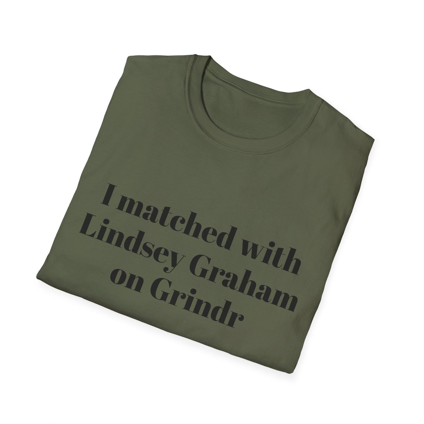 I Matched With Lindsey Graham on GrindrT-Shirt