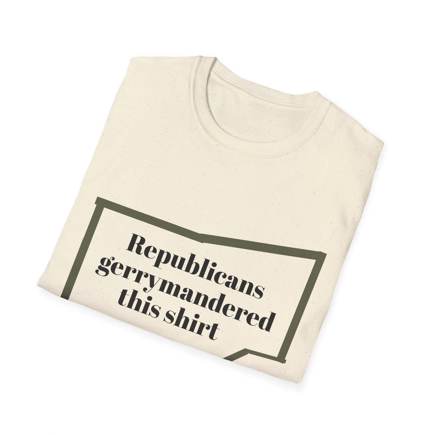 Republicans gerrymandered this shirt, Political Humor Tee, Unisex Graphic Shirt, Fun Election Day Gift, Casual Wear for Activists