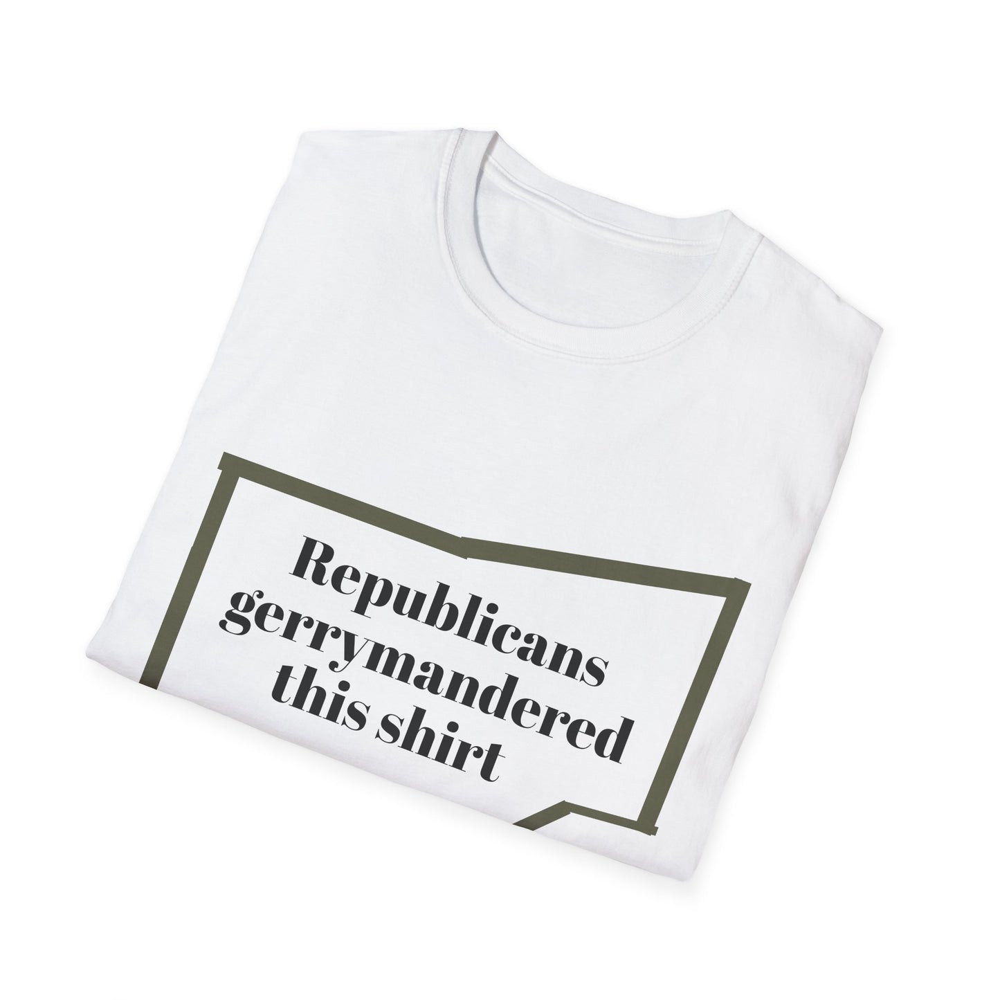 Republicans gerrymandered this shirt, Political Humor Tee, Unisex Graphic Shirt, Fun Election Day Gift, Casual Wear for Activists