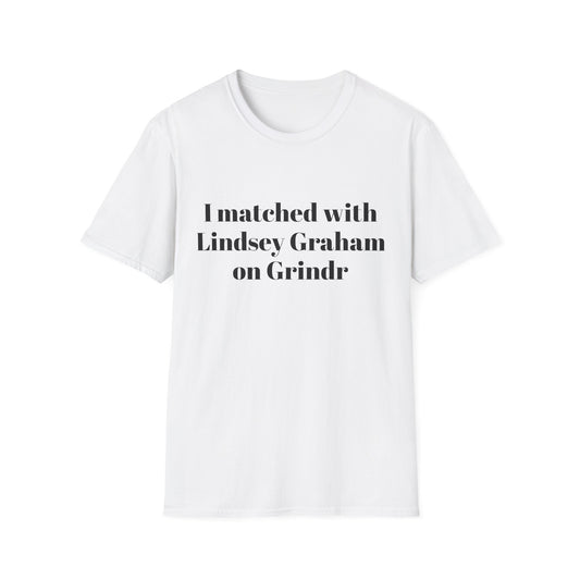 I Matched With Lindsey Graham on GrindrT-Shirt