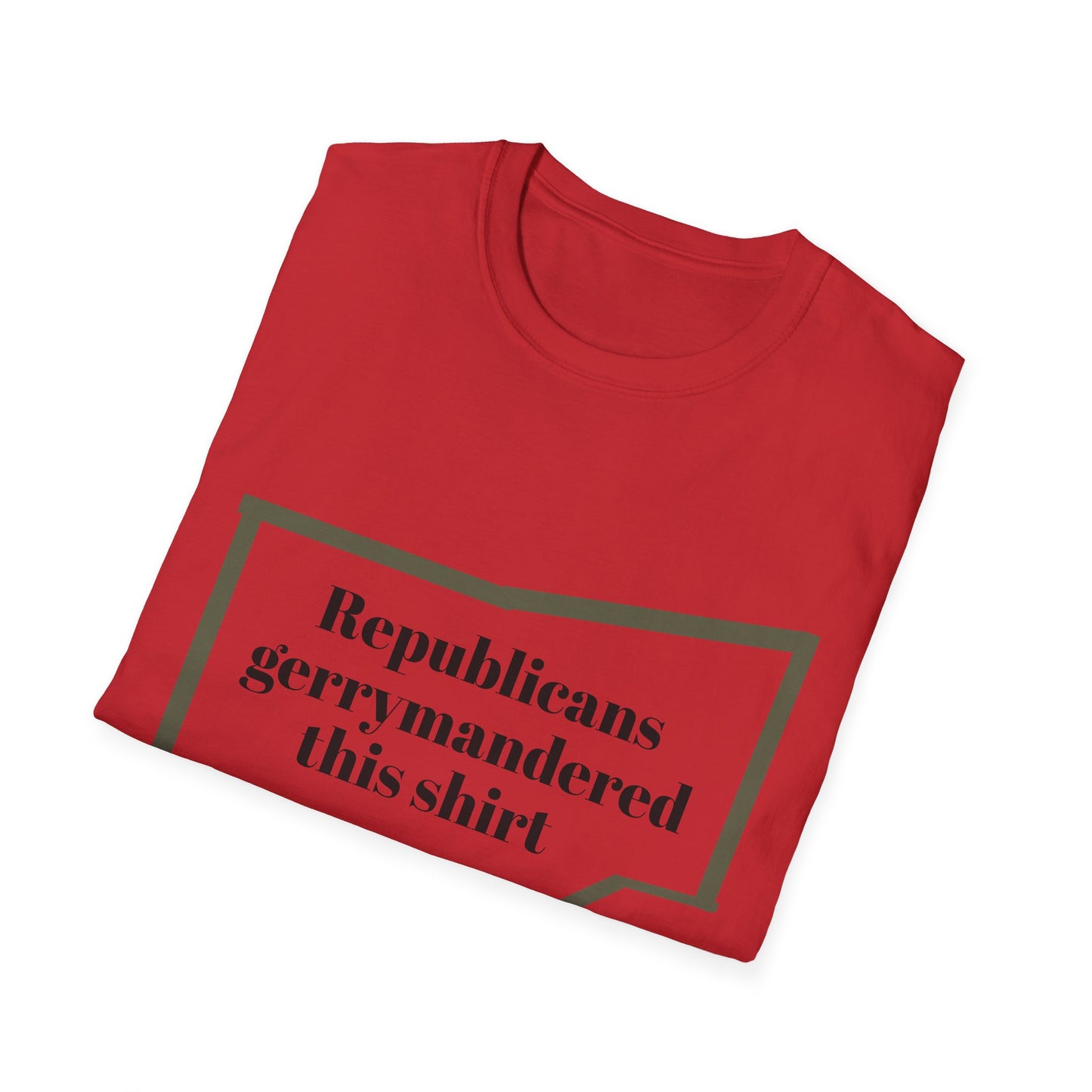 Republicans gerrymandered this shirt, Political Humor Tee, Unisex Graphic Shirt, Fun Election Day Gift, Casual Wear for Activists